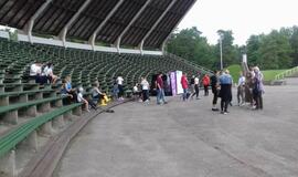 Gamtos ir sporto mylėtojai švarino Vasaros estrados apylinkes