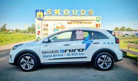 Elektromobiliu apvažiavo Lietuvą per 22 valandas
