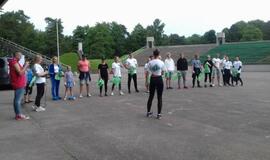 Gamtos ir sporto mylėtojai švarino Vasaros estrados apylinkes