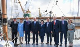 Prezidentas Gitanas Nausėda lankėsi Jūros šventėje