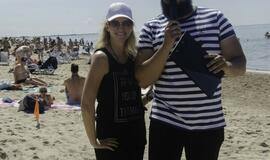 Netradicinio sporto šventė pajūryje