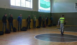 Dragūnų batalione prasidėjo kartotiniai mokymai rezervo kariams