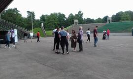 Gamtos ir sporto mylėtojai švarino Vasaros estrados apylinkes