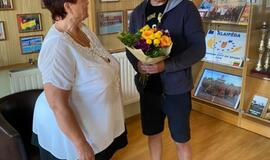 Felicitai Vaitkutei - medalis už nuopelnus Klaipėdos sportui