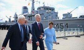 Prezidentas Gitanas Nausėda lankėsi Jūros šventėje