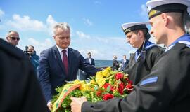 Prezidentas Gitanas Nausėda lankėsi Jūros šventėje