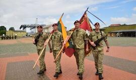 Piliavietėje vyko Žemaičių apygardos 3-iosios rinktinės vadų apsikeitimo ceremonija