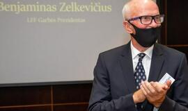 B. Zelkevičiui neeilinis įvertinimas – suteiktas LFF Garbės prezidento vardas