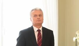 Dėl netekties šeimoje prezidentas G. Nausėda atšaukė vizitą Klaipėdos SGD terminale