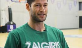 Į Lietuvą su žmona ir šunimi atvykęs Kauno „Žalgirio“ naujokas P. Garino: gavęs pasiūlymą net nedvejojau