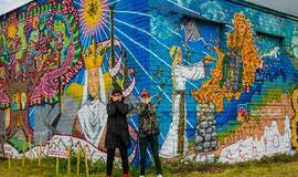 HipHop‘o ir sienų tapybos projektas Melnragėje - Baltų kultūra miesto sienose