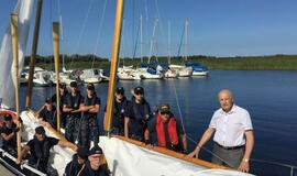 Jalas išbandytas, prasideda plaukiojimas