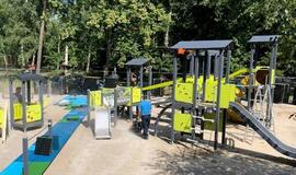 Klaipėdoje – dar daugiau naujų vaikų žaidimo ir sporto aikštelių