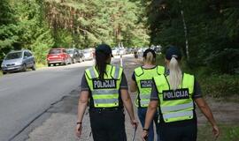 Policijso reidas Karklėje