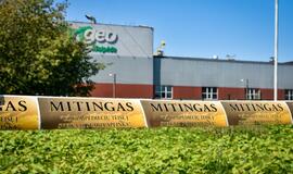 Piketas prie "Grigeo Klaipėda"