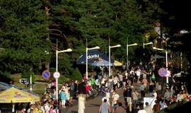 Palangoje – gyvoji grandinė