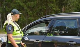 Policijso reidas Karklėje