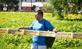 Piketas prie "Grigeo Klaipėda"