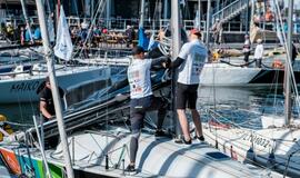 Pirmajame „Kuršių marių regatos“ etape – sudėtingos starto sąlygos