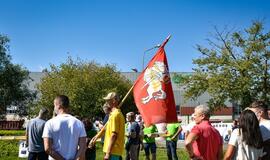 Piketas prie "Grigeo Klaipėda"