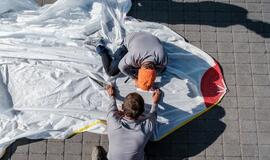 Pirmajame „Kuršių marių regatos“ etape – sudėtingos starto sąlygos