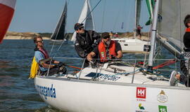 Tarptautinė „Kuršių marių regata“ artėja link finišo