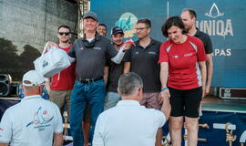 Tarptautinė „Kuršių marių regata“ artėja link finišo