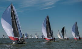 Tarptautinė „Kuršių marių regata“ artėja link finišo