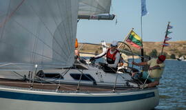 Tarptautinė „Kuršių marių regata“ artėja link finišo