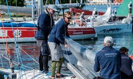 Pirmajame „Kuršių marių regatos“ etape – sudėtingos starto sąlygos