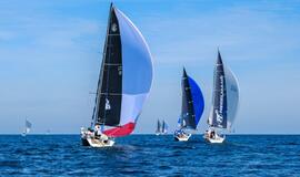 Pirmajame „Kuršių marių regatos“ etape – sudėtingos starto sąlygos