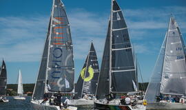 Tarptautinė „Kuršių marių regata“ artėja link finišo