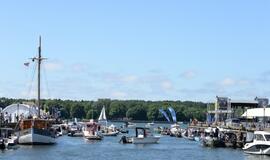 Streikas prieš verslinę žvejybą Kuršių mariose