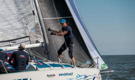 Tarptautinė „Kuršių marių regata“ artėja link finišo