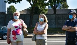 Piketas prie "Grigeo Klaipėda"