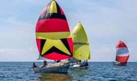 Pirmajame „Kuršių marių regatos“ etape – sudėtingos starto sąlygos