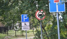 Policijso reidas Karklėje