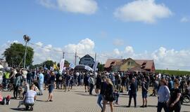 Streikas prieš verslinę žvejybą Kuršių mariose