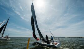 Trečiasis „Kuršių marių regatos“ etapas išprovokavo įgulas agresyviai sportinei kovai