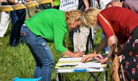 Piketas prie "Grigeo Klaipėda"