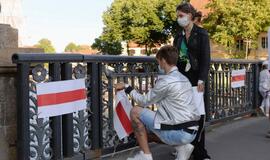 Klaipėda išreiškė palaikymą Baltarusijai