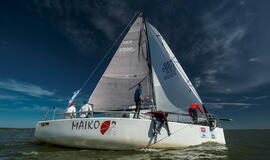 Tarptautinė „Kuršių marių regata“ artėja link finišo