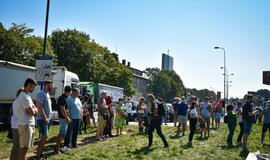 Piketas prie "Grigeo Klaipėda"