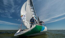 Tarptautinė „Kuršių marių regata“ artėja link finišo