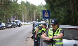 Policijso reidas Karklėje