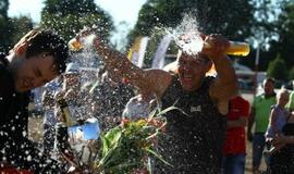 Vilkyčiuose finišavo dvi dienas trukusi ralio kroso fiesta