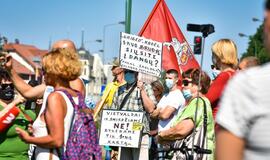 Piketas prie "Grigeo Klaipėda"