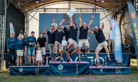 Tarptautinė „Kuršių marių regata“ artėja link finišo