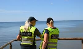 Policijso reidas Karklėje