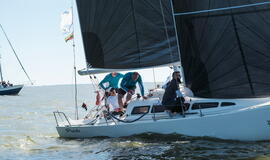 Tarptautinė „Kuršių marių regata“ artėja link finišo